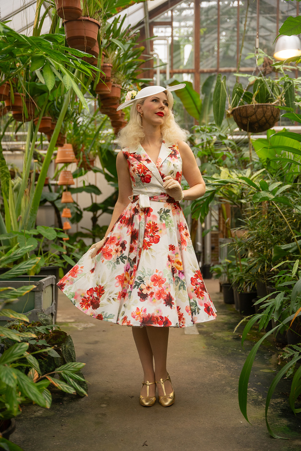 Adelyn Floral Swing Dress